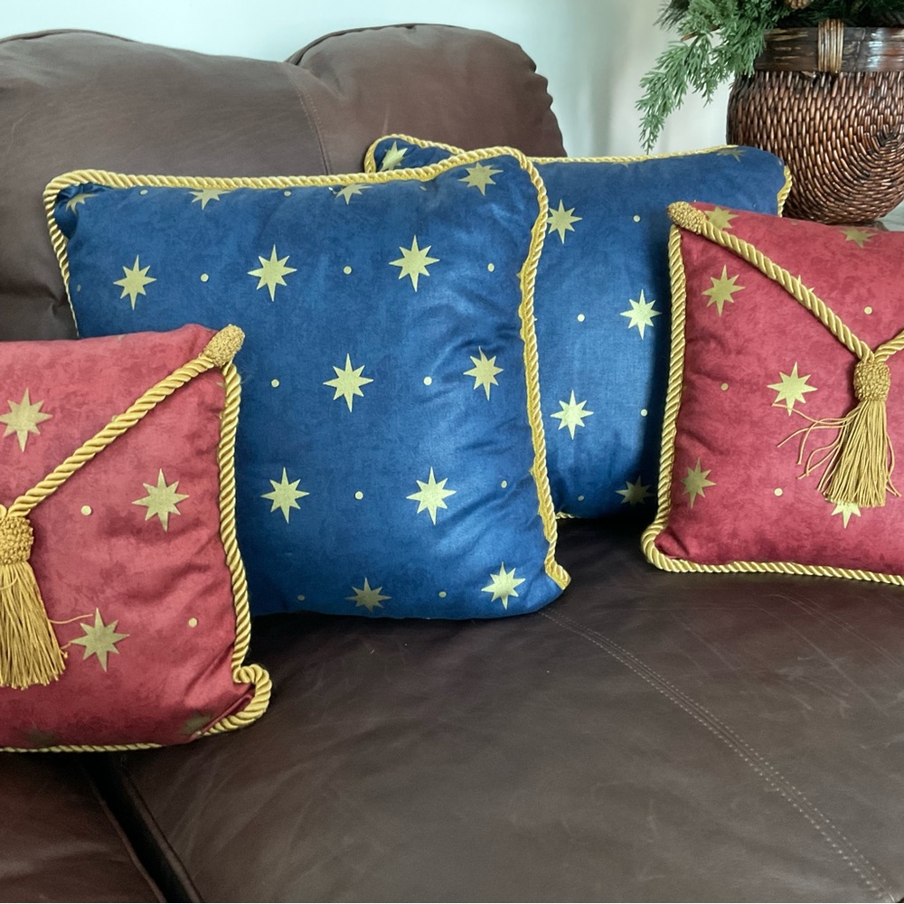 Throw pillows set of 4 4th July